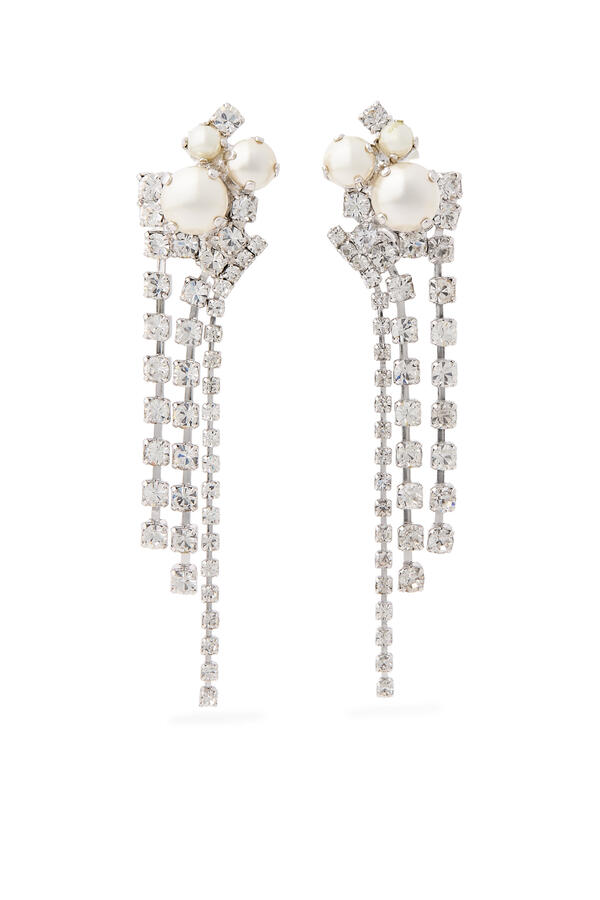 Crystal Mini Star Earrings, 18K Gold-Plated Brass & Swarovski® Crystals