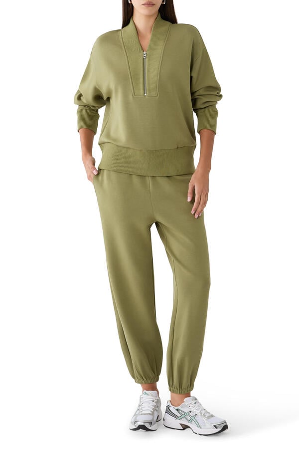 Sally Half-Zip Sweatshirt