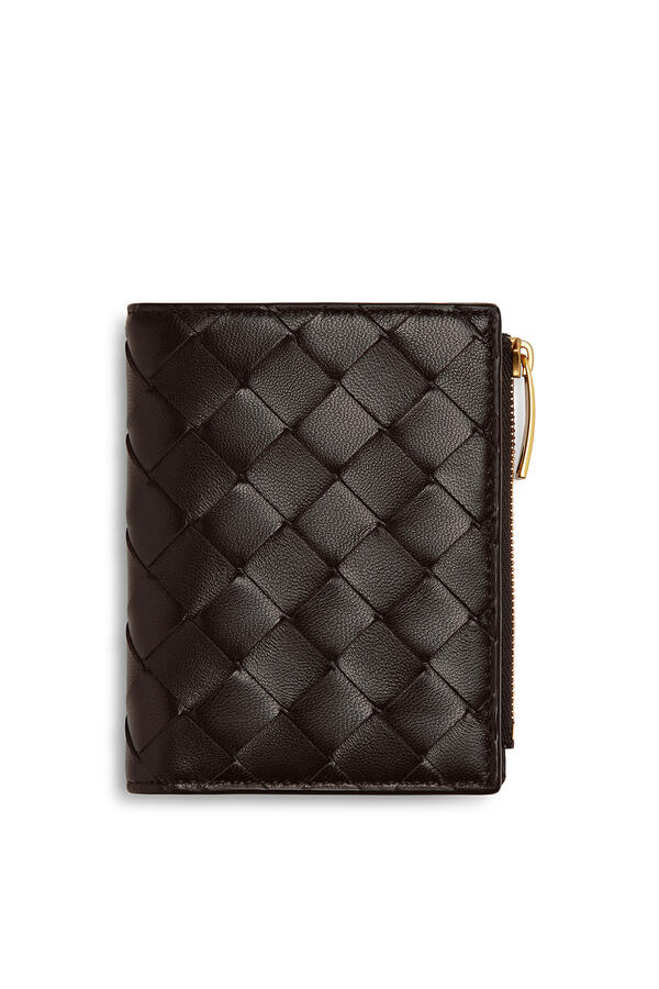 Intrecciato Small Bi-Fold Wallet