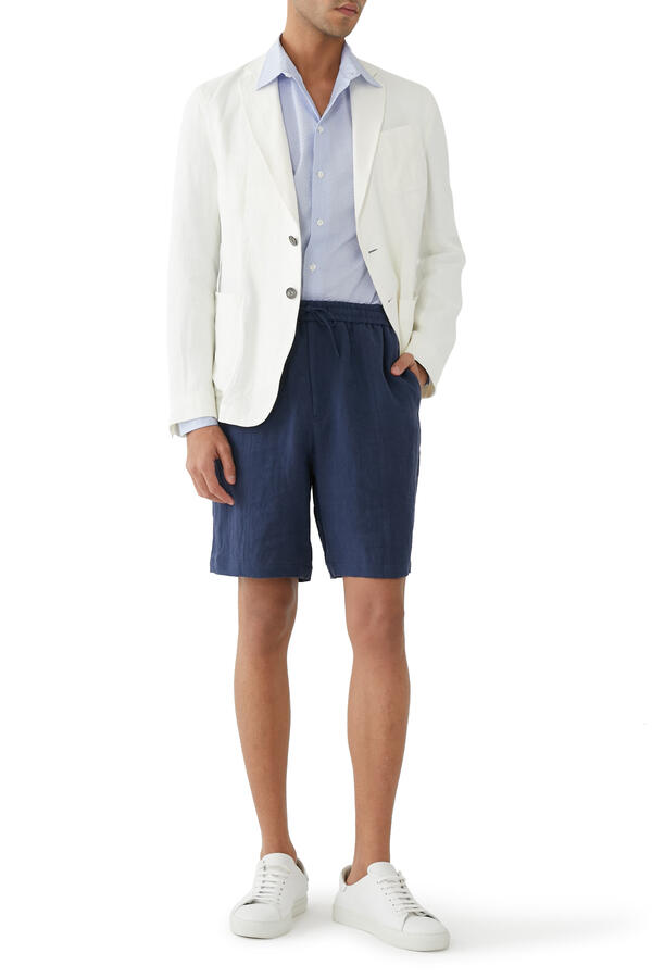 Elastic Waistband Shorts