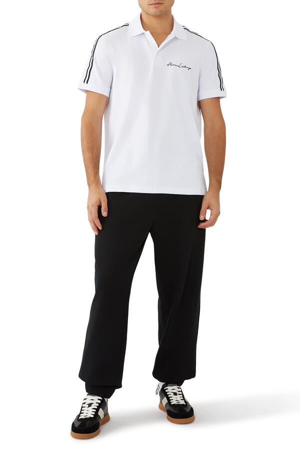Regular Fit Polo Shirt with Signature Logo