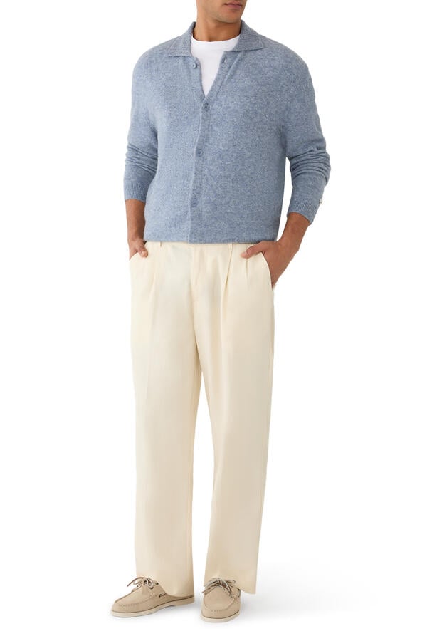 Archive Knit Collared Cardigan