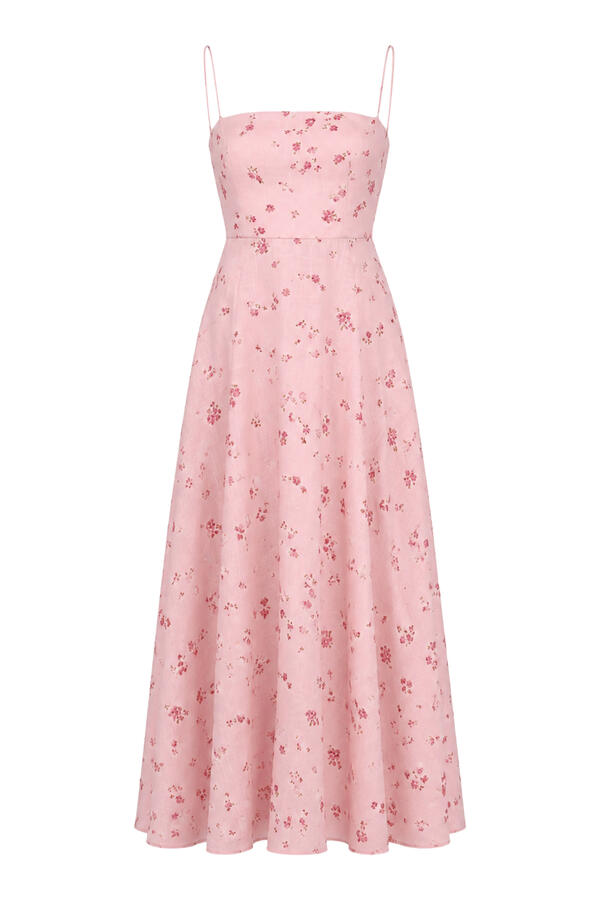 Monette Linen Dress 