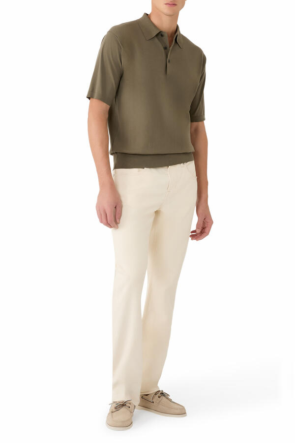 High Gauge Knit Polo