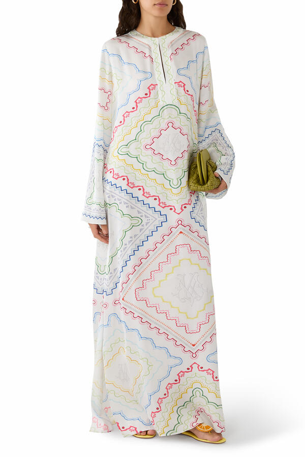 Collins Kaftan Multi Cornicing Dress
