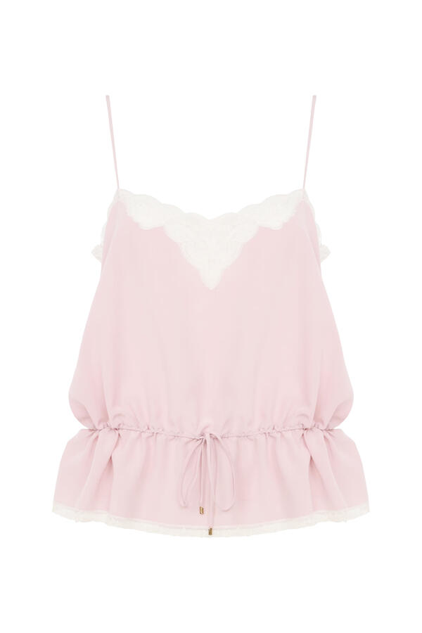 Drawstring Camisole Top 