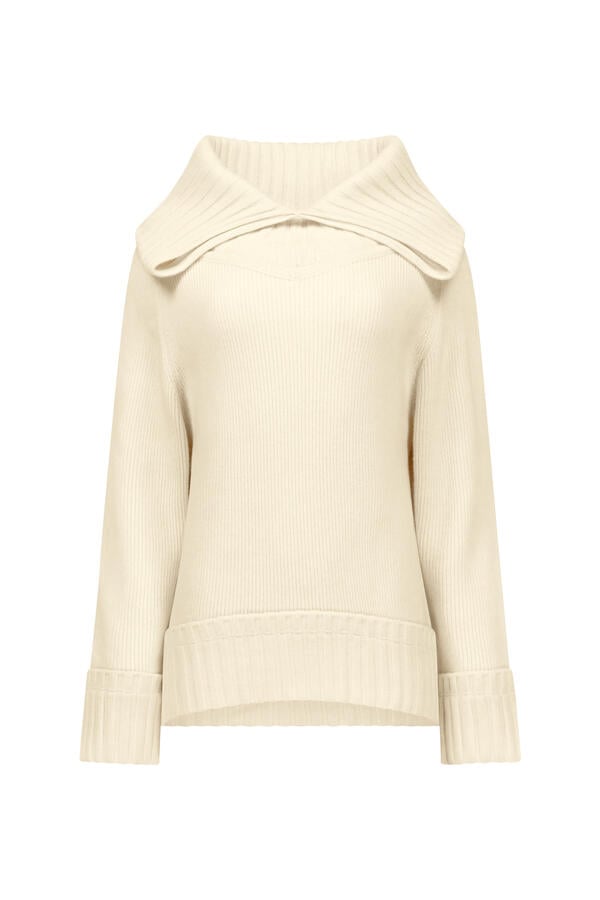Wide Collar Jumper