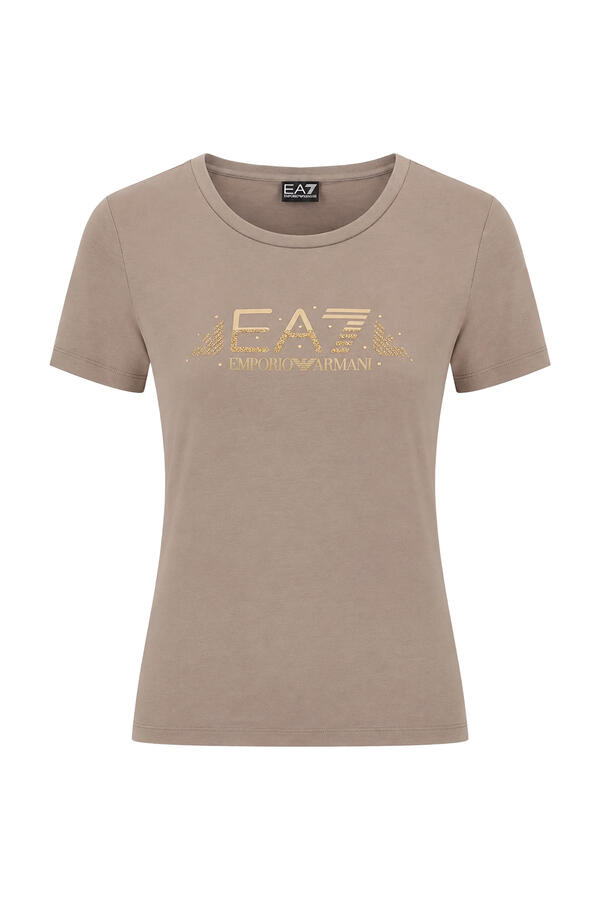 EA7 Metallic Logo T-Shirt