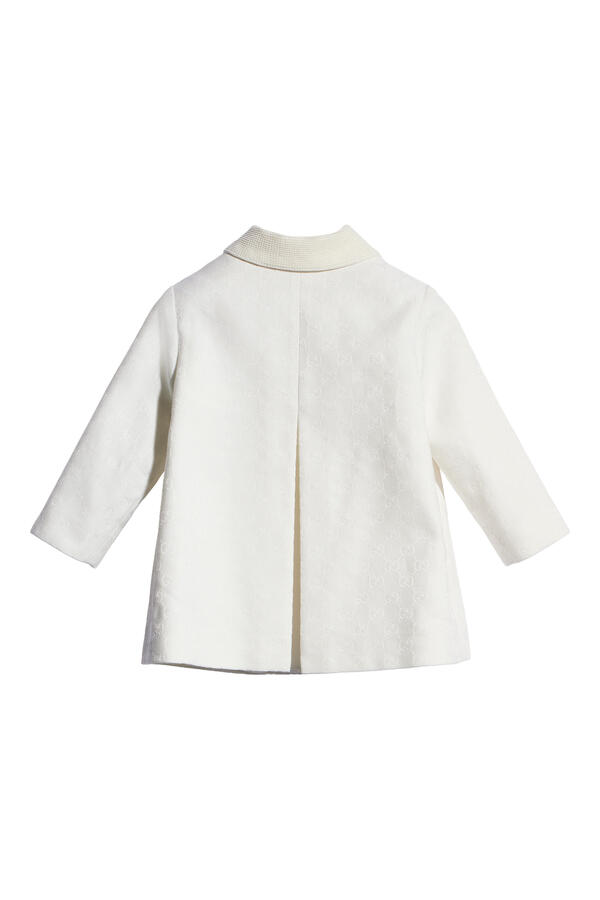 Kids GG Coated Canvas Jacket 