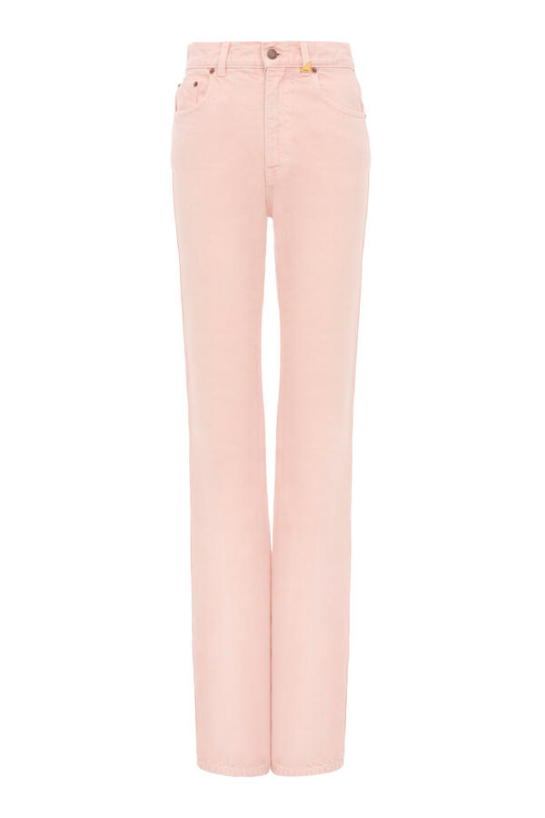5-Pocket Straight Denim Jeans