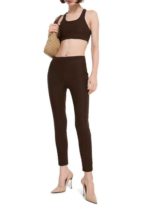  GG Jersey Jacquard Top