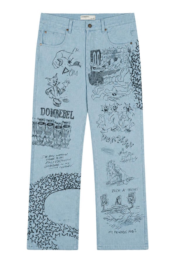 Sketchy Bootcut Jeans