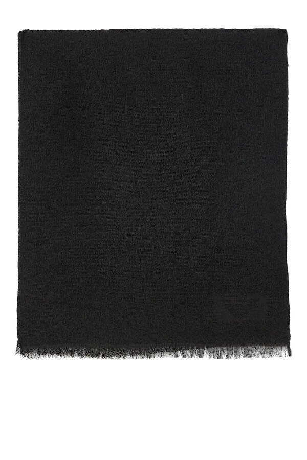 Logo Fringe Scarf