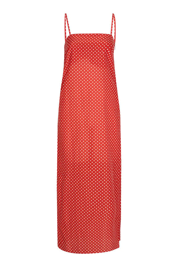 Square Shift Midi Dress 