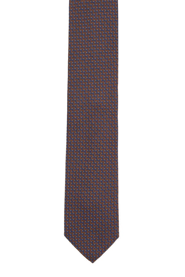 Geometric Woven Tie