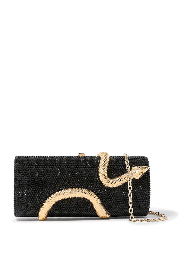  Spiral Snake Crystal Clutch 