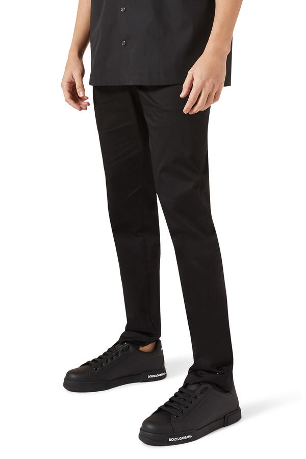  Calfskin Nappa Portofino Sneakers