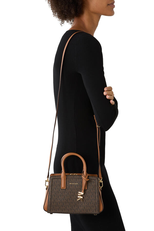  Laila Extra-Small Signature Logo Crossbody Bag 