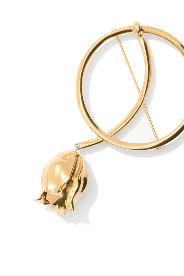 Logo Tulip Brooch