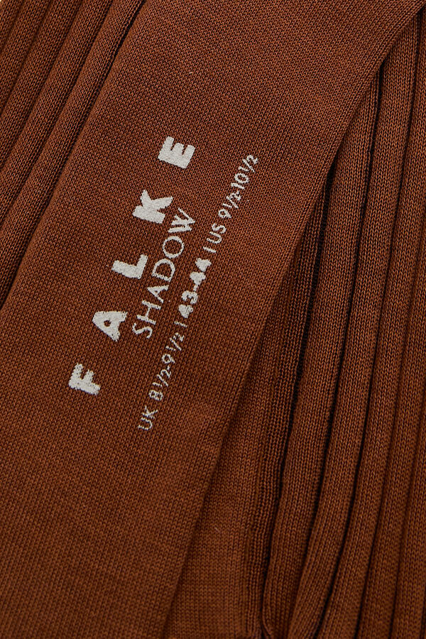 Shadow Ribbed Cotton Socks