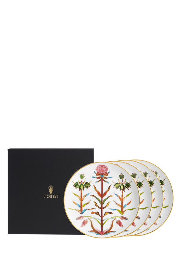 Grand Tour Bread & Butter Plate, Set of 4