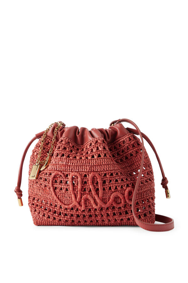 Mini Summer Banana Drawstring Shoulder Bag 