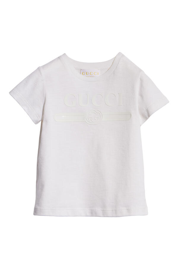 Kids Logo Cotton T-Shirt