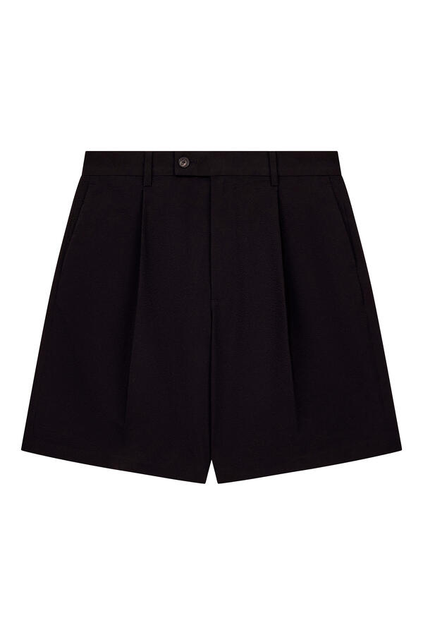 Down and Feather Padding Bermuda Shorts