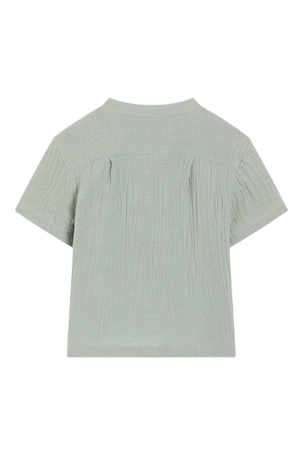 Kids Logo Cotton Gauze Shirt