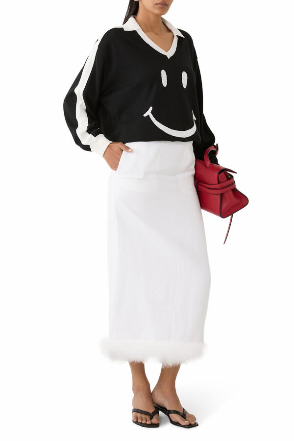 Smiley® Extra-Fine Merino Wool Sweater 