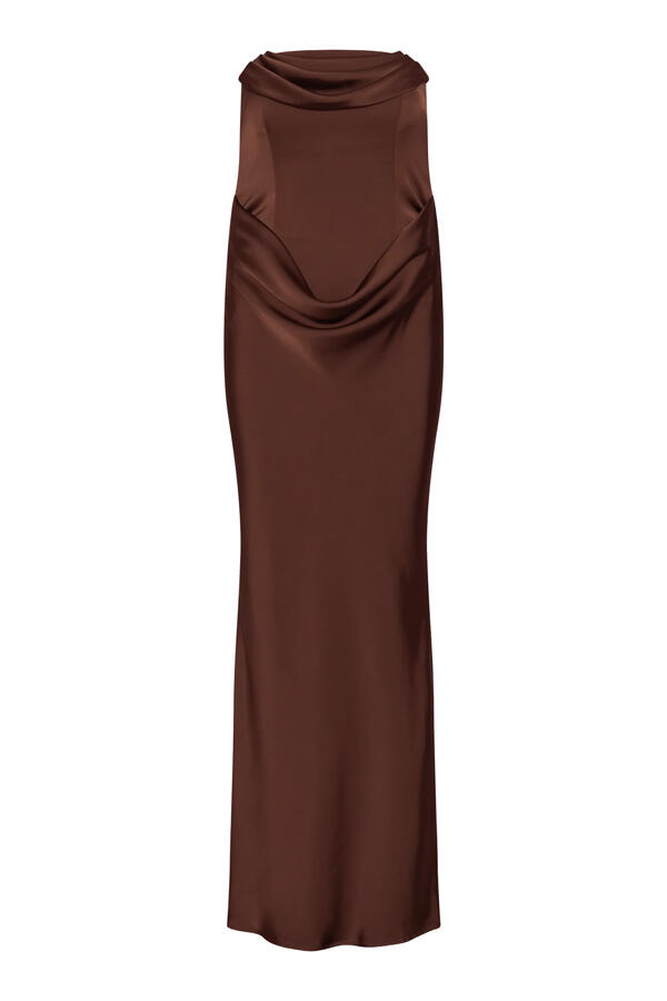Corsage Maxi Dress