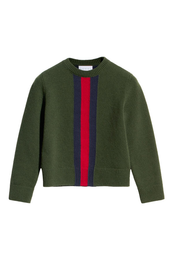 Kids Web Intarsia Sweater