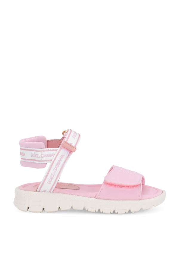 Kids Technical Fabric Sandals with DG Logo