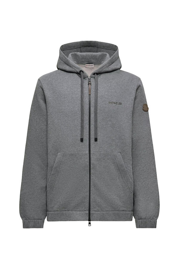 Padded Zip-Up Cardigan