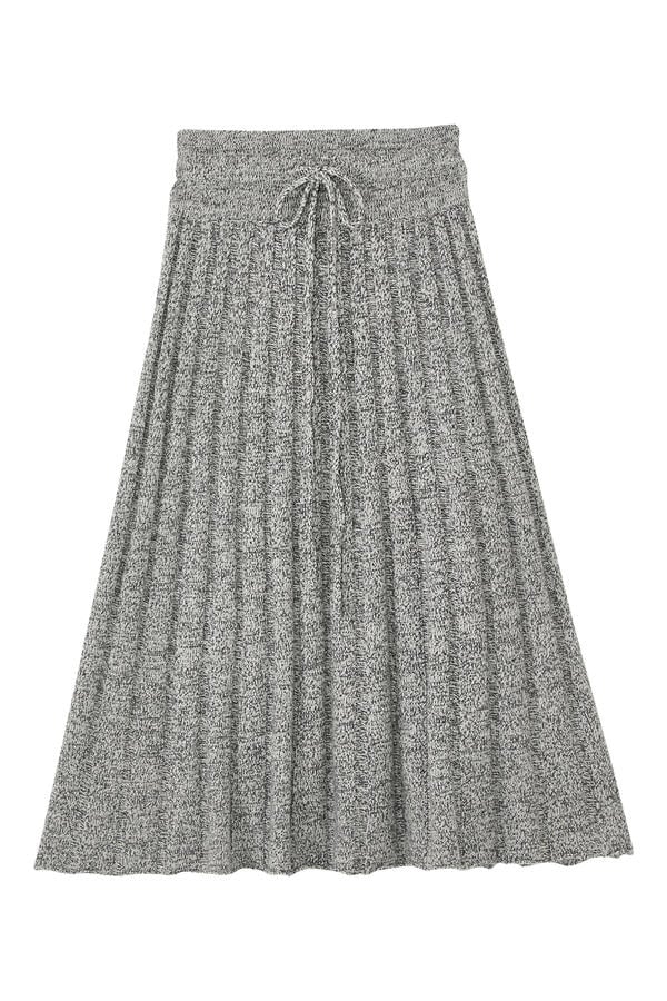 The Pleated Midi Skirt