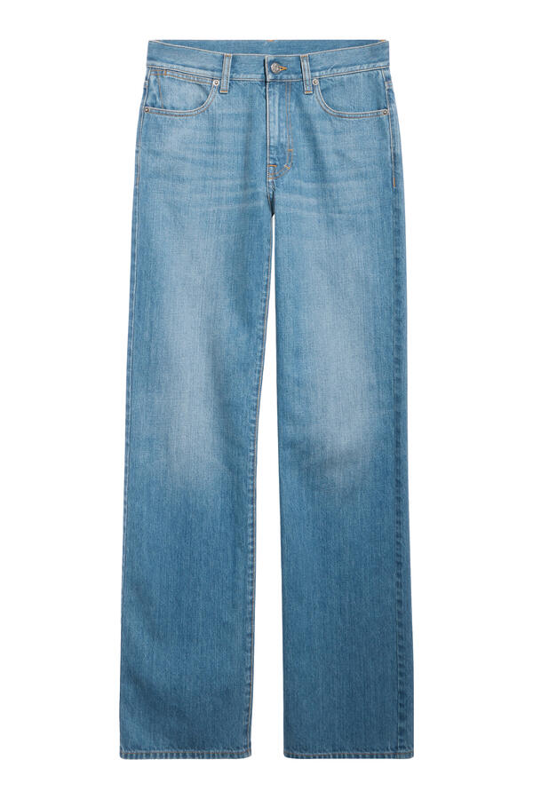 Logo Bleached Pants