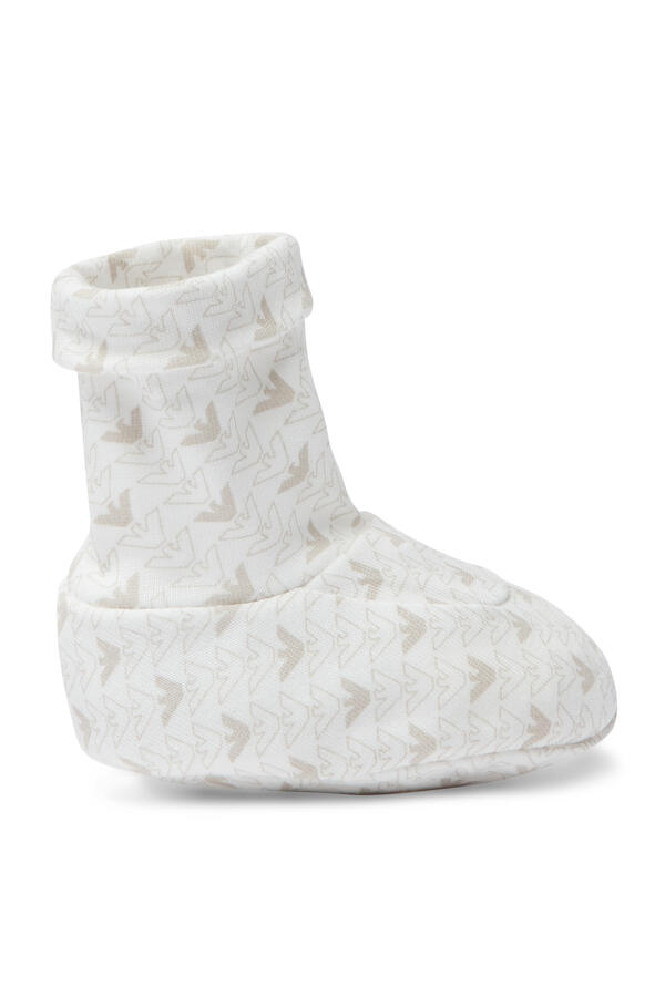 Baby EA Logo Socks Booties