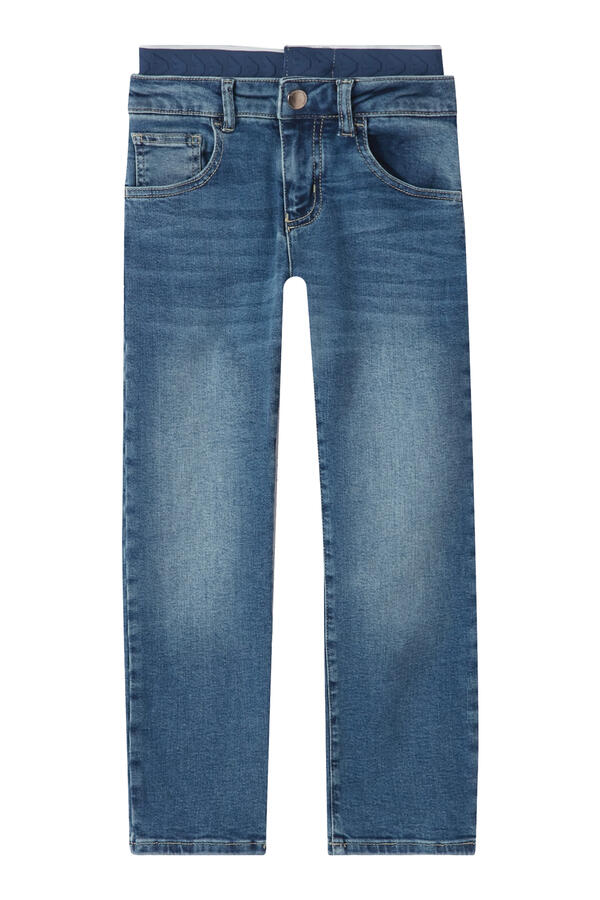 Kids Slim-Fit Denim Jeans