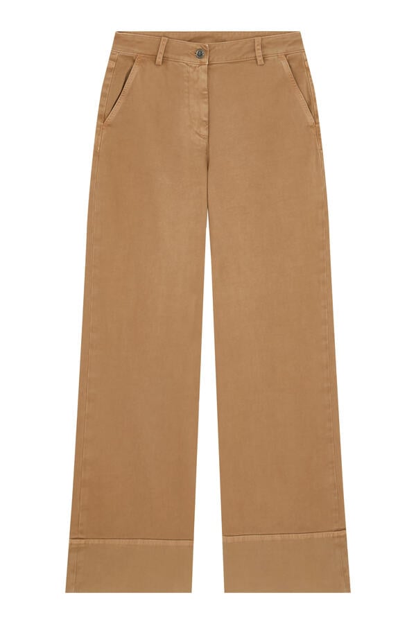 Gabardine-Style Pants 