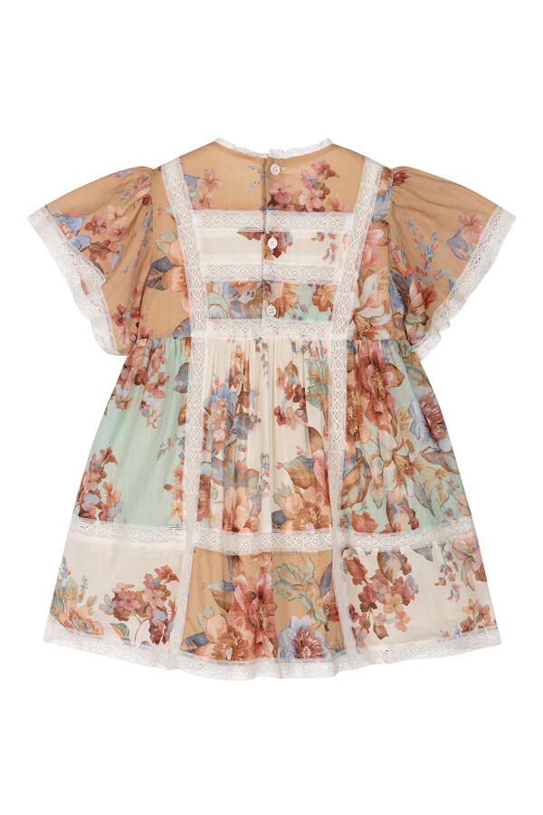 Kids Awaken Spliced Trim Dress