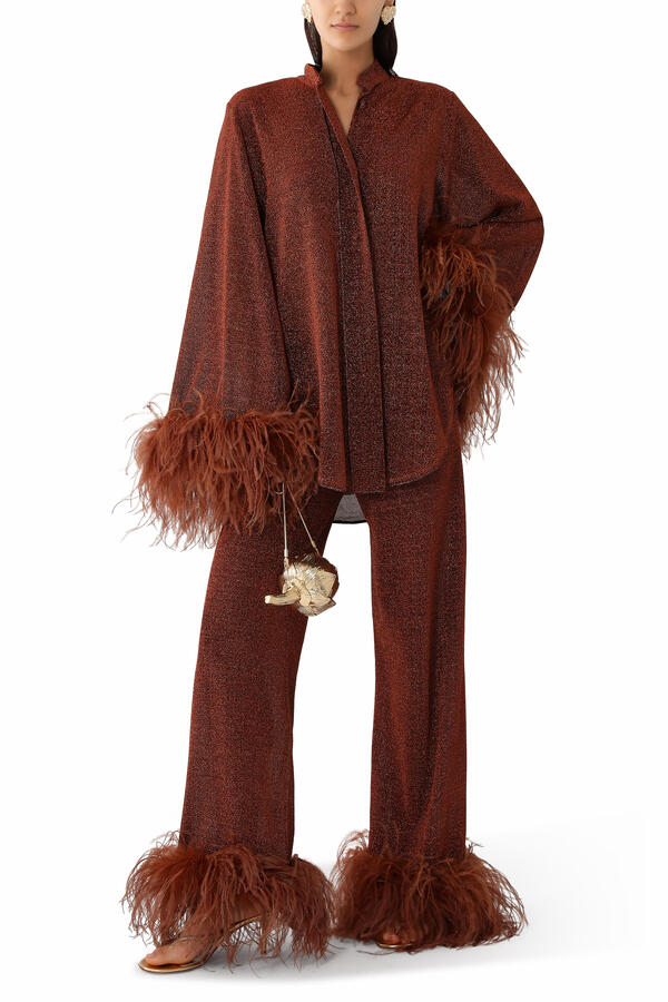 Lumiere Plumage Long Shirt