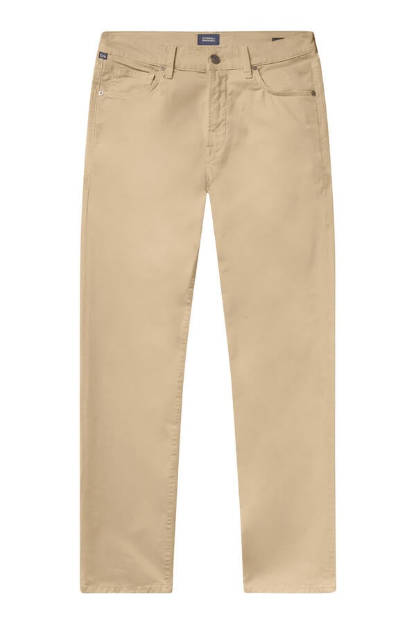 Gage Slim Straight Cashmere Touch Sateen Pants