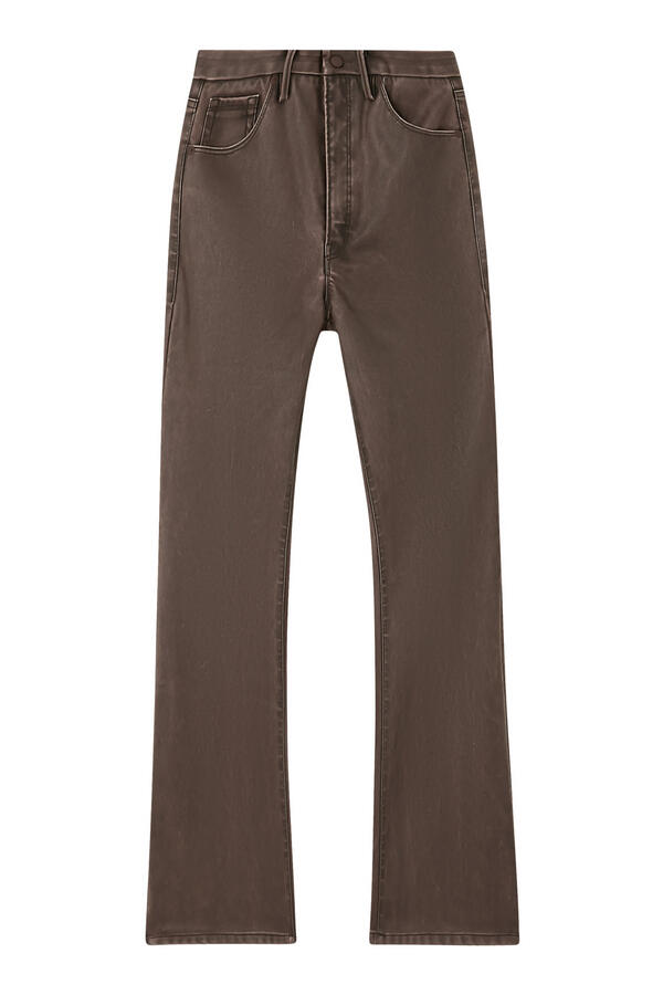 Good Classic Bootcut Faux Leather Pants