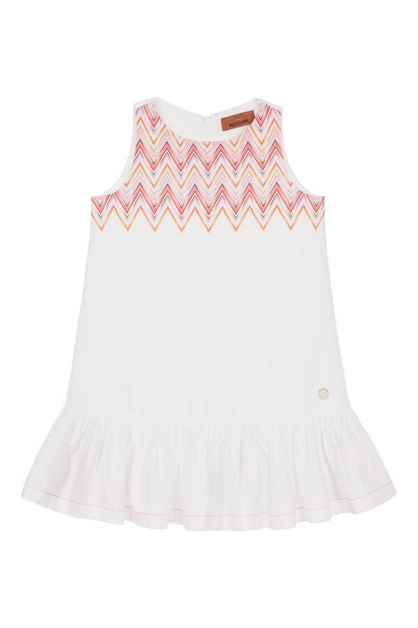 Kids Chevron Woven Sleeveless Dress