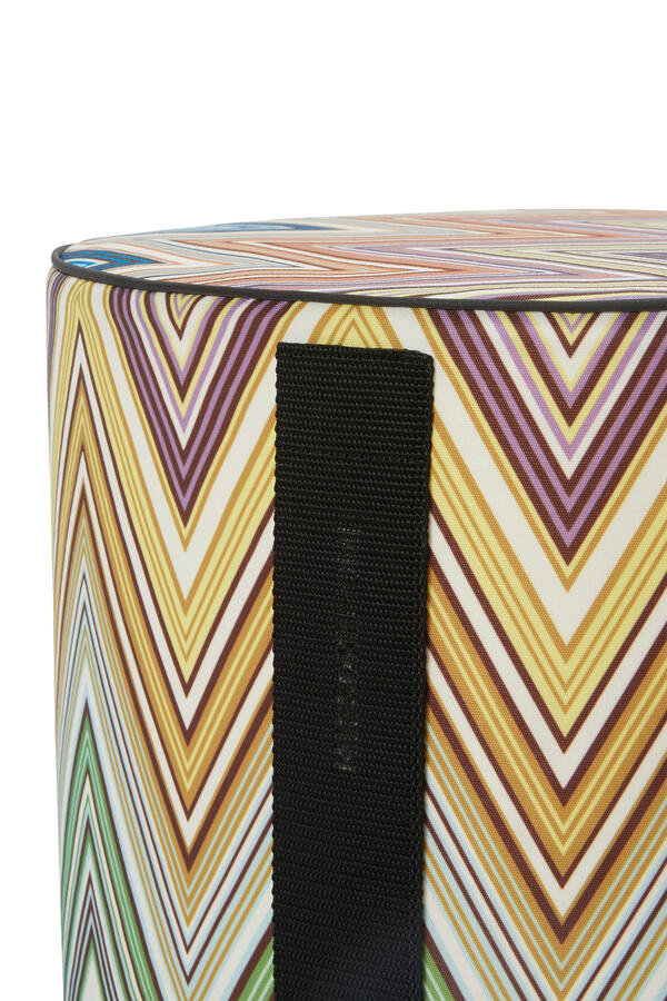 Kew Outdoor Cilindro Pouf 