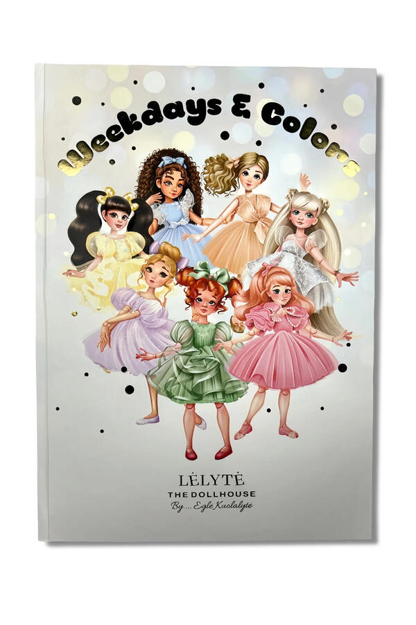 Kids Weekdays & Colors Book
