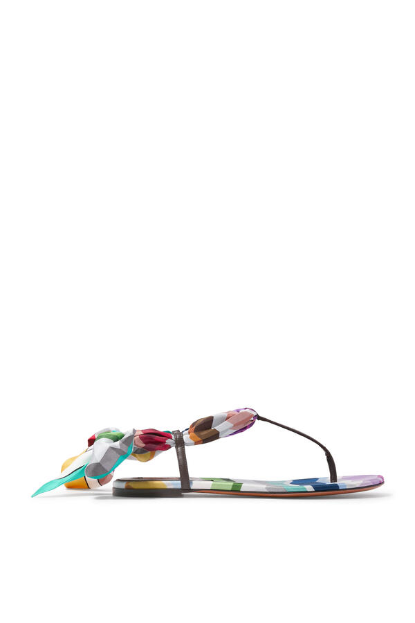 Dora Twill Sandals 