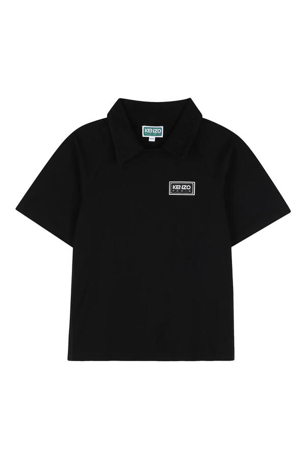 Kids Short-Sleeve Logo Polo
