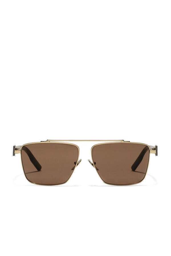 Metal Plaque Sunglasses