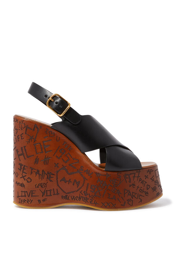 Maxime Slingback Wedge Sandals